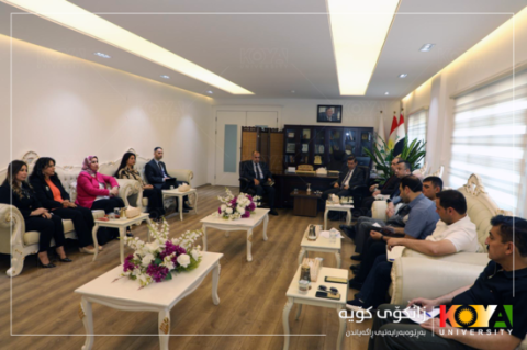Koya University President Holds an Expanded Meeting with the Council of the Faculty of Education