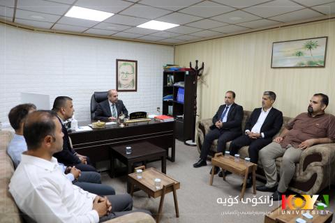 Koya University President Inspects Student Dormitories, Stresses Provision of an Optimal and Comfortable Living Environment