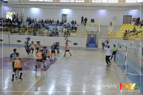 Koya University Hosts Second Round of Iraq Handball Championship