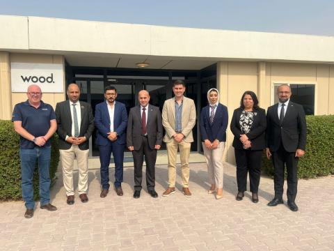 President of Koya University Visits Wood Group Companies Iraq Branch in Basra
