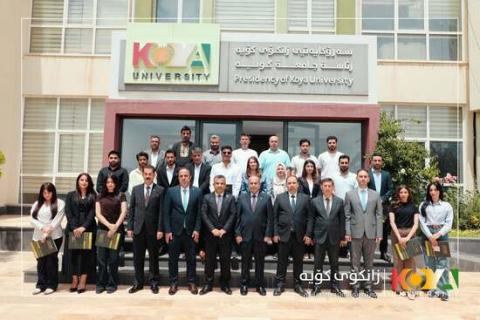 Koya University President Honors Organizers and Winners of the Table Tennis Championship