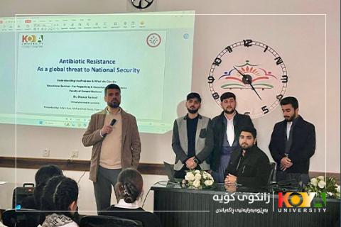 Koya University Medical Students Conduct Awareness Seminars in Local High Schools